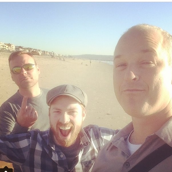 Traylor Woodall, Kyle Jones, and Brian Altman in Los Angeles